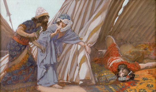 Jael Shows to Barak Sisera Lying Dead