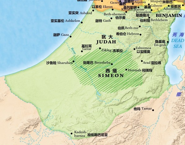 Juda-Tribe-Distribution