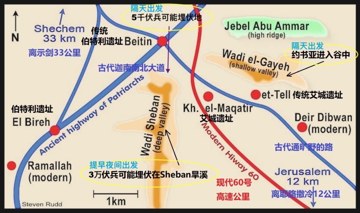 Khirbet-el-Maqatir-Location
