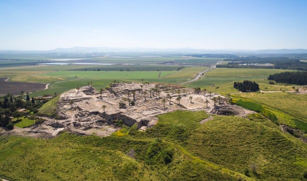 TEL MEGIDDO - AERIAL VIEW